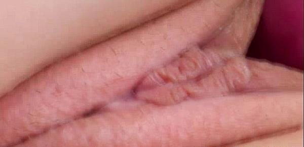  Tender pink vulva being rubbed